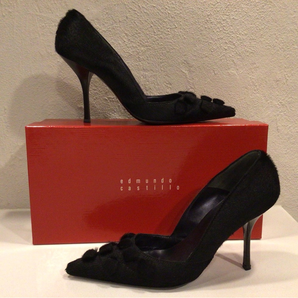 Edmundo Castillo Pony Stilettos Size  8